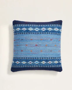 BLUE OCEAN SQUARE PILLOW