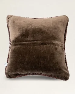 COWPOKE BOOTS HOOKED SQUARE PILLOW