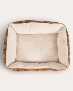 DESERT PLAID PET BED - KUDDLER