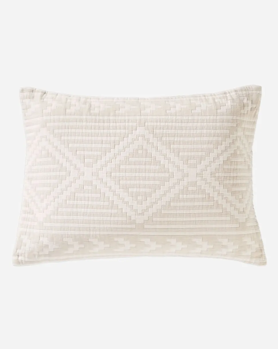 GANADO COTTON MATELASSE COVERLET SET