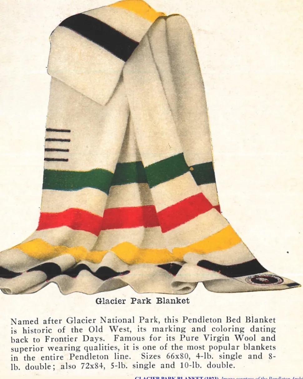 GLACIER NATIONAL PARK BLANKET