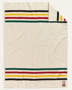GLACIER NATIONAL PARK THROW WITH CARRIER