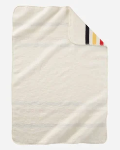 GLACIER ORGANIC COTTON BABY BLANKET