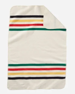 GLACIER ORGANIC COTTON BABY BLANKET