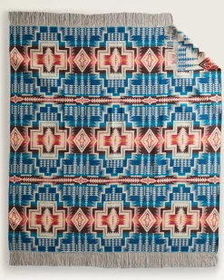 HARDING STAR FRINGED THROW