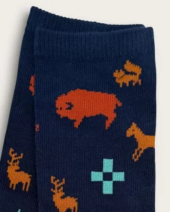 KIDS 2-PACK CRITTER CREW SOCKS
