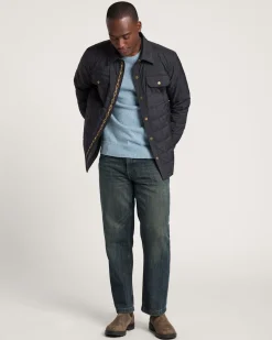 MEN'S ARROYO CRINKLE QUILTED SHIRT JACKET