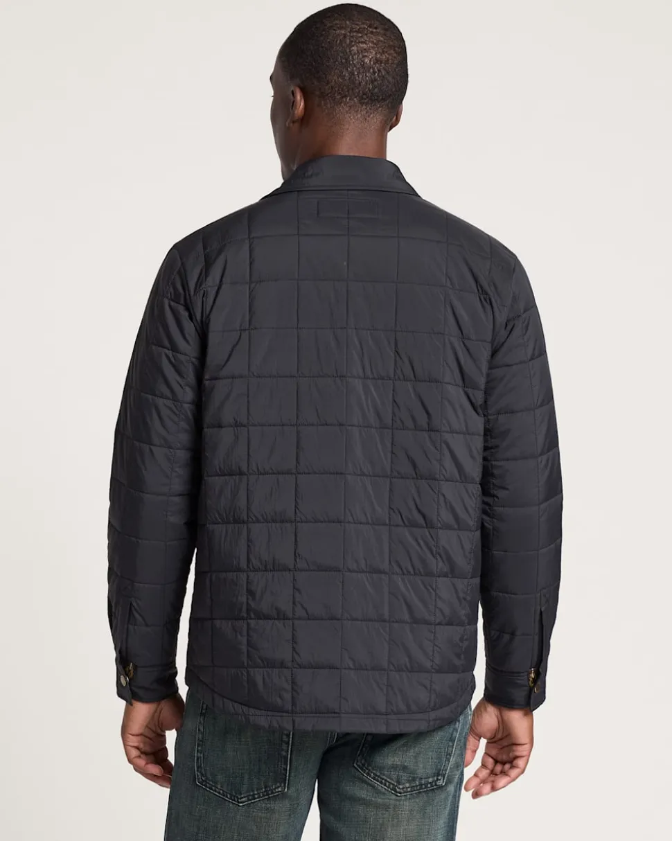 MEN'S ARROYO CRINKLE QUILTED SHIRT JACKET