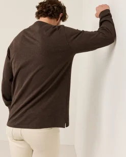 MEN'S LONG-SLEEVE DESCHUTES POCKET TEE