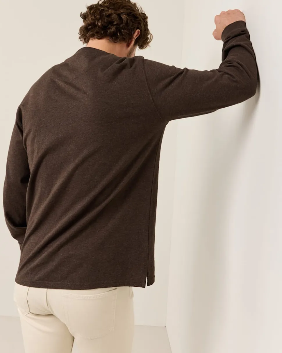 MEN'S LONG-SLEEVE DESCHUTES POCKET TEE