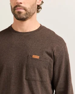 MEN'S LONG-SLEEVE DESCHUTES POCKET TEE