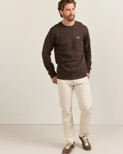 MEN'S LONG-SLEEVE DESCHUTES POCKET TEE