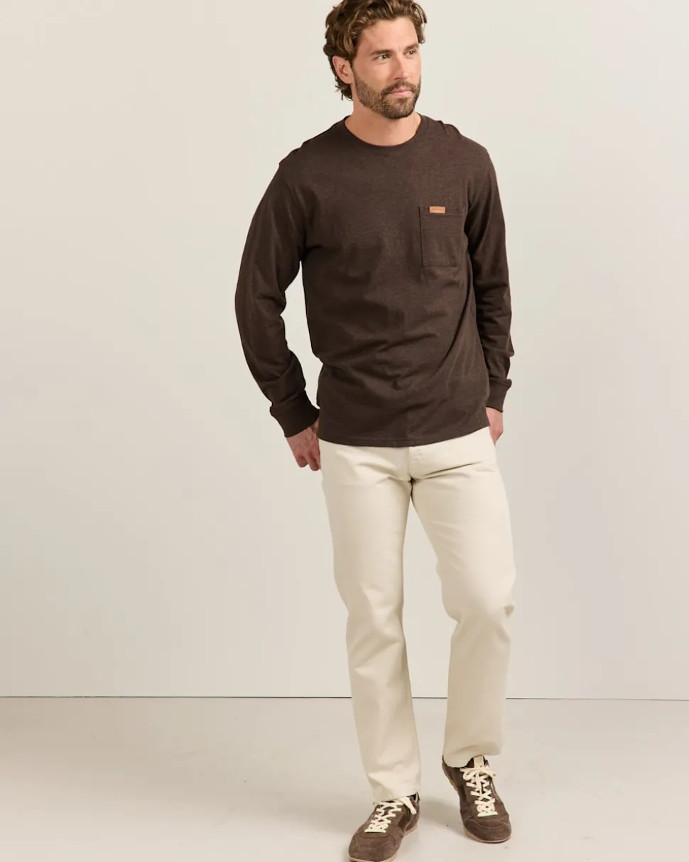 MEN'S LONG-SLEEVE DESCHUTES POCKET TEE