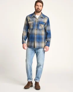 MEN'S PLAID BOARD SHIRT