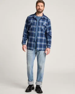 MEN'S PLAID BOARD SHIRT
