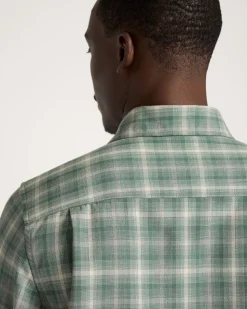 MEN'S PLAID MERINO LODGE SHIRT