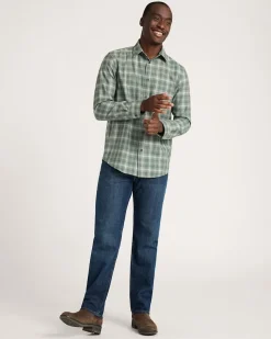 MEN'S PLAID MERINO LODGE SHIRT