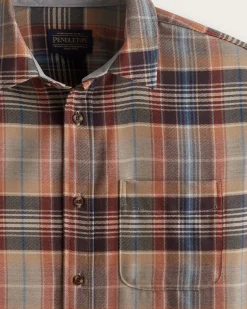 MEN'S PLAID MERINO LODGE SHIRT