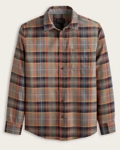 MEN'S PLAID MERINO LODGE SHIRT