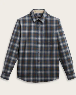 MEN'S PLAID MERINO LODGE SHIRT