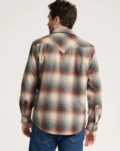 MEN'S PLAID SNAP-FRONT WESTERN CANYON SHIRT