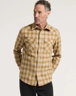 MEN'S PLAID SNAP-FRONT WESTERN CANYON SHIRT