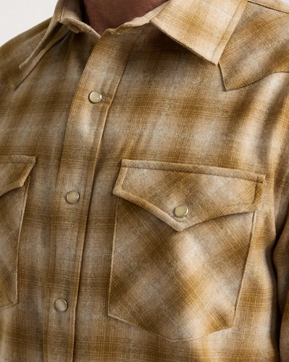 MEN'S PLAID SNAP-FRONT WESTERN CANYON SHIRT