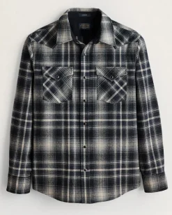 MEN'S PLAID SNAP-FRONT WESTERN CANYON SHIRT