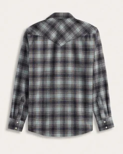 MEN'S PLAID SNAP-FRONT WESTERN CANYON SHIRT