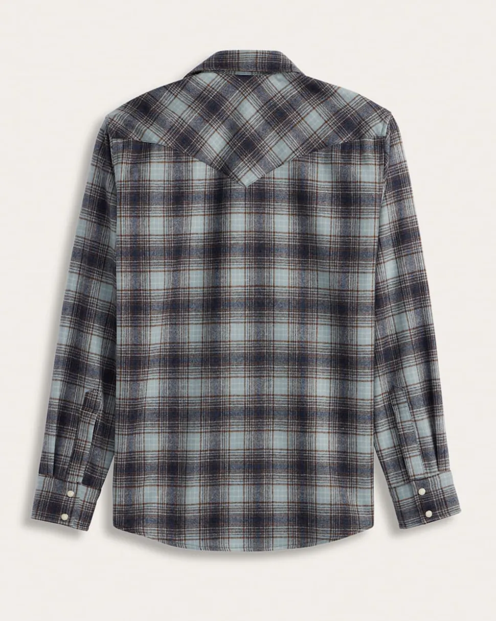 MEN'S PLAID SNAP-FRONT WESTERN CANYON SHIRT