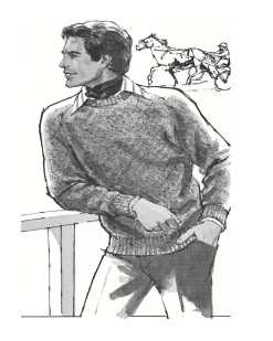 MEN'S SHETLAND COLLECTION SWEATER