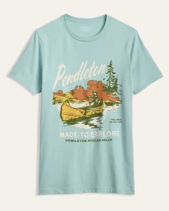 MEN'S SHORT-SLEEVE CANOE GRAPHIC TEE