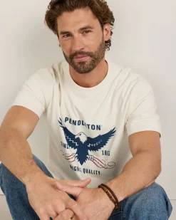 MEN'S SHORT-SLEEVE DESCHUTES EAGLE GRAPHIC TEE