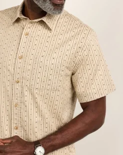 MEN'S SHORT-SLEEVE SHORELINE COTTON SHIRT