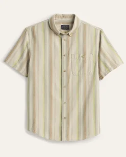 MEN'S SHORT-SLEEVE STRIPE BAYSIDE SHIRT