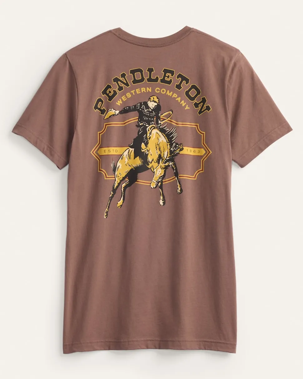 MEN'S SHORT-SLEEVE WESTERN GRAPHIC TEE