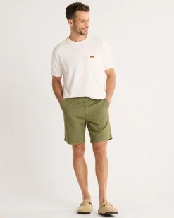 MEN'S SKYLER COTTON/LINEN SHORTS