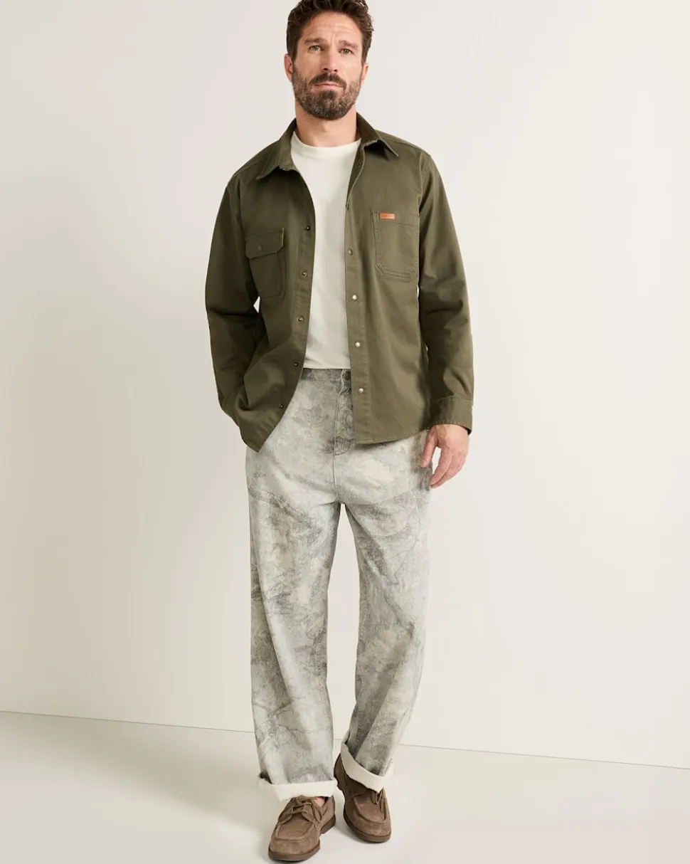 MEN'S TWILL WORK SHIRT