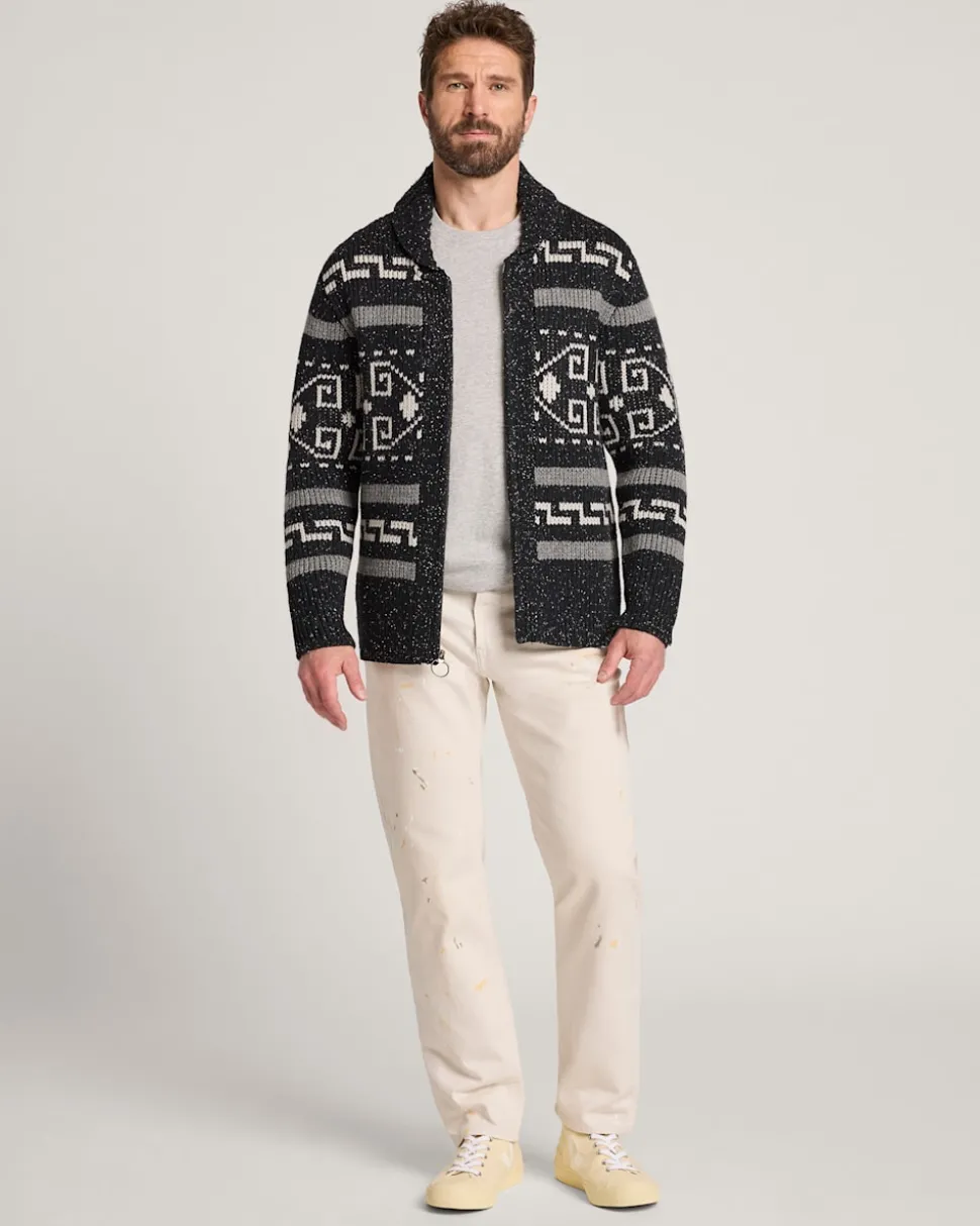 MEN'S WESTERLEY DONEGAL LAMBSWOOL CARDIGAN