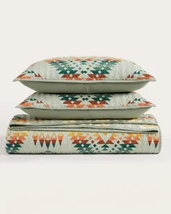 MISSION TRAILS COVERLET SET