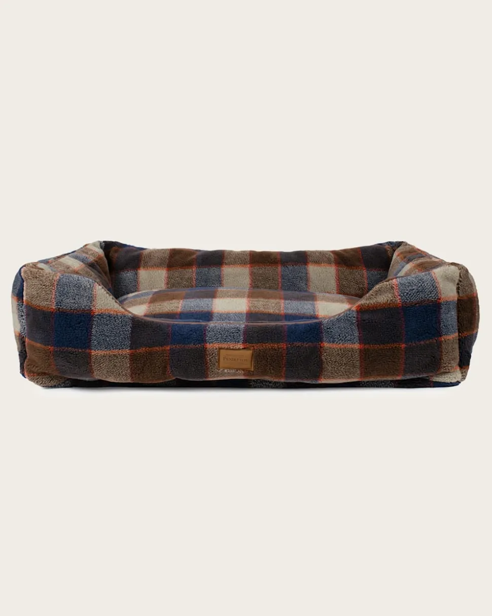 MOUNTAIN PLAID PET BED - KUDDLER