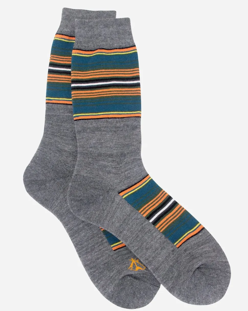 NATIONAL PARK STRIPE CREW SOCKS