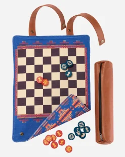 PENDLETON CHESS AND CHECKERS SET
