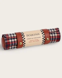 PENDLETON CHESS AND CHECKERS SET