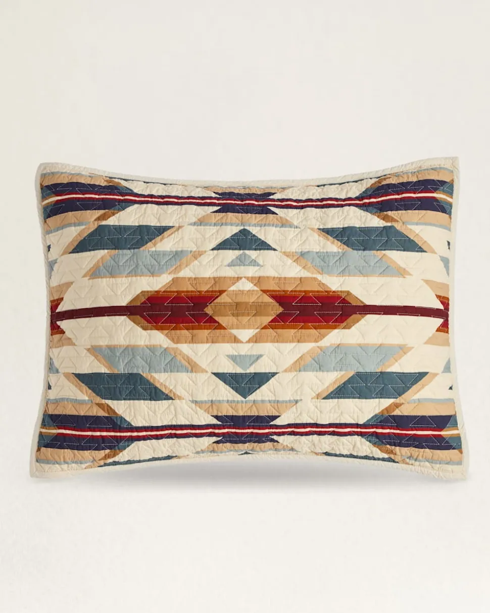 PRAIRIE SPRINGS PRINTED COVERLET SET