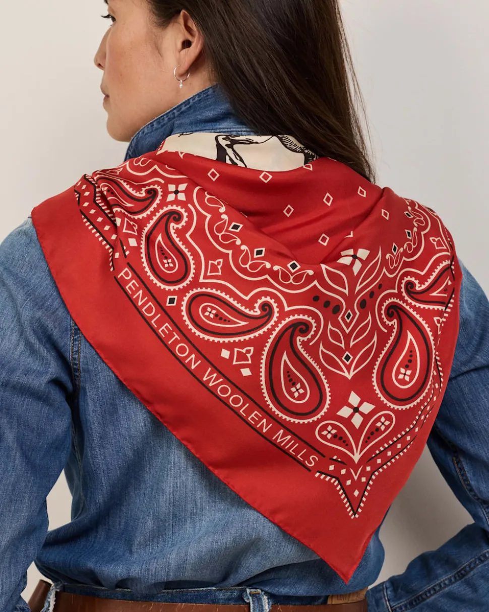 RODEO SPIRIT SILK SCARF