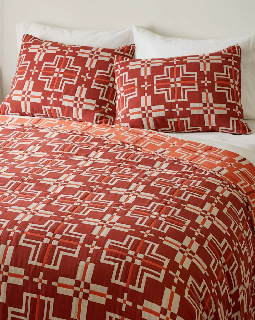 SAN MARCOS COTTON MATELASSE COVERLET SET