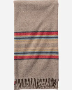 STRIPE 5TH AVENUE MERINO THROW