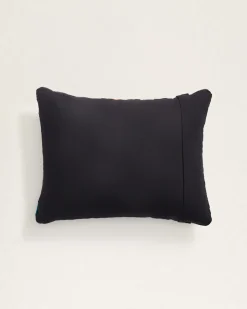 TURQUOISE CROSSES LUMBAR PILLOW
