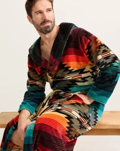 UNISEX COTTON TERRY VELOUR BATHROBE